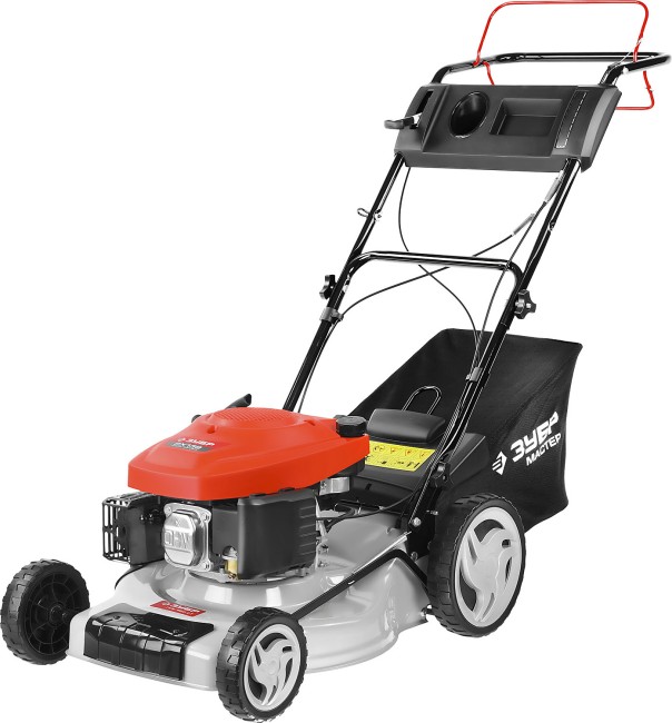 Газонокосилка бензиновая, ЗУБР ГКБ-460СТ, самоходная, 460 мм, 139 см3, 2.6кВт, 5 ступеней кошения (25-75мм), 50л травосборник, мульчирование,  ( ГКБ-460СТ )