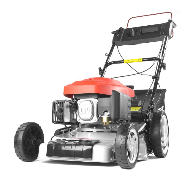 Газонокосилка бензиновая, ЗУБР ГКБ-460СТ, самоходная, 460 мм, 139 см3, 2.6кВт, 5 ступеней кошения (25-75мм), 50л травосборник, мульчирование,  ( ГКБ-460СТ )