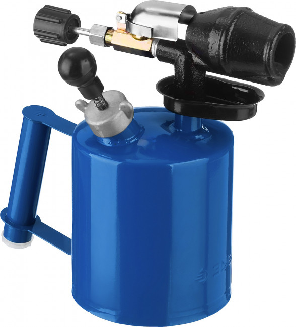 ЗУБР "ПРОФЕССИОНАЛ". Лампа паяльная САМОТЛОР, с чугунным эжектором, 1,5 л,  ( 40650-1.5_z02 )