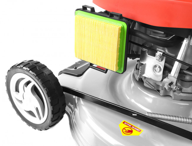 Газонокосилка бензиновая, ЗУБР ГКБ-510СТ, самоходная, 510 мм, 139 см3, 2.6кВт, 5 ступеней кошения (25-75мм), 50л травосборник, мульчирование,  ( ГКБ-510СТ )