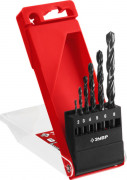 Набор сверл по металлу 6 шт (d=2-8 мм), быстрорежущая сталь, класс В, ЗУБР 29605-H6, МАСТЕР-6 ( 29605-H6 )