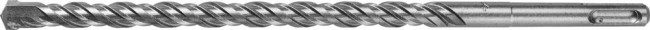 Бур по бетону SDS-Plus ЗУБР "МАСТЕР", 2 резца, спираль 4С, 10х260мм,  ( 29315-260-10 )