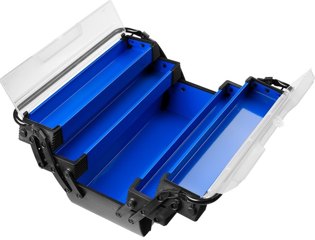 Ящик для инструмента "ДОКА" металлический, ЗУБР Профессионал, ( 38163-23 ) Ящик для инструмента "ДОКА" металлический, ЗУБР Профессионал, ( 38163-23 )