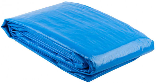 Тент-полотно ЗУБР "ЭКСПЕРТ" универс трехслойный,из тканого полимера высокой плотности 120 г/м3,с люверсами,водонепрониц,3мх5м,  ( 12552-03-05 )