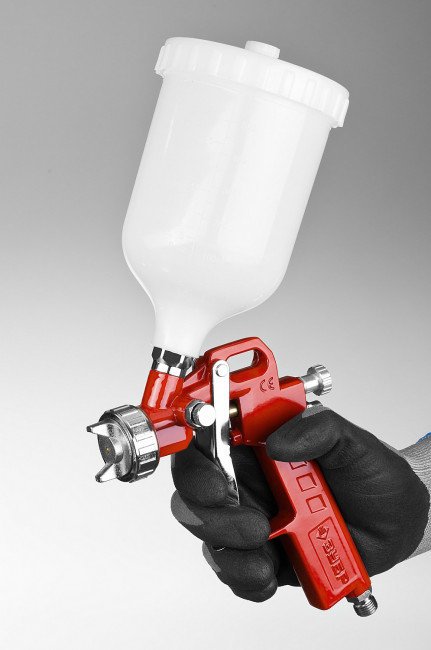 Краскопульт пневматический ЗУБР "МАСТЕР" "МС 200", c верхним бачком, 1,3мм,  ( 06455-1.3 ) Краскопульт пневматический ЗУБР "МАСТЕР" "МС 200", c верхним бачком, 1,3мм,  ( 06455-1.3 )