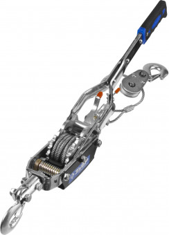 Лебедка ручная рычажная ЗУБР "ПРОФЕССИОНАЛ", тросовая, 4 т, 3 м, в сумке,  ( 43105-4-K )