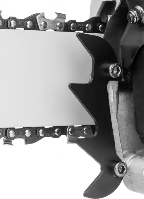 Пила цепная бензиновая, хромир. цилиндр, праймер, 37 см3 (1,2 кВт), шина 35 см, 11500 об/мин, ЗУБР,  ( ПБЦ-М370 35П )