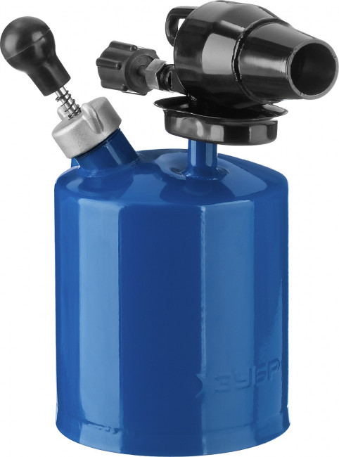 ЗУБР "ПРОФЕССИОНАЛ". Лампа паяльная ВУЛКАН, со стальным эжектором, 2,0 л,  ( 40652-2.0_z02 )