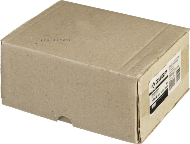 Гвозди толевые оцинкованные, ГОСТ 4029-63, 40 х 2.5 мм, 5 кг, ЗУБР,  ( 305210-25-040 )