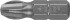 Биты ЗУБР "МАСТЕР" кованые, хромомолибденовая сталь, тип хвостовика C 1/4", PH3, 25мм, 2шт,  ( 26001-3-25-2 )