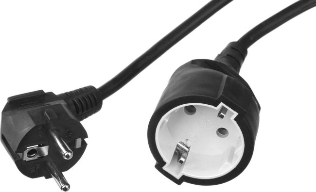 Удлинитель электрический, 20 м, 2200 Вт, 1 гнездо, ПВС 3x1 мм2, ЗУБР,  ( 55013-20 )