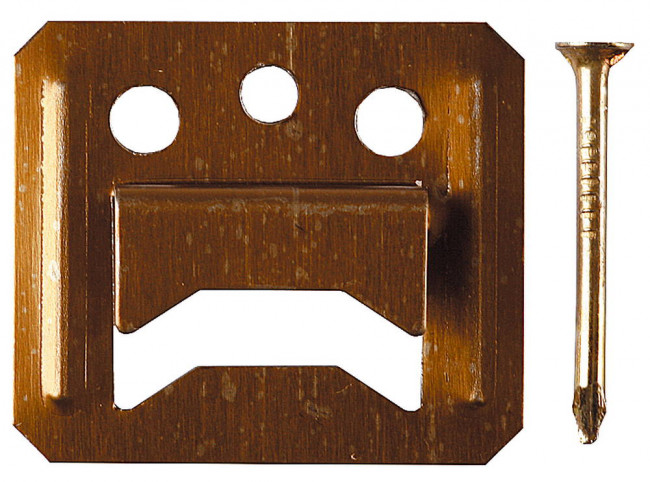 Крепеж для вагонки КЛЯЙМЕР 4 мм, 100 шт, ЗУБР, ( 3075-04 ) Крепеж для вагонки КЛЯЙМЕР 4 мм, 100 шт, ЗУБР, ( 3075-04 )