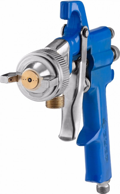 Краскопульт пневматический ЗУБР "ПРОФЕССИОНАЛ" "ПРО Н350", с нижним бачком, 1,8мм,  ( 06451-1.8 )