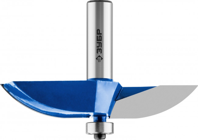 Фреза фигирейная №2, D= 89мм, рабочая длина-16мм, радиус-38,1мм, хв.-12мм, d-12,7мм, ЗУБР Профессионал, ( 28761-89 )