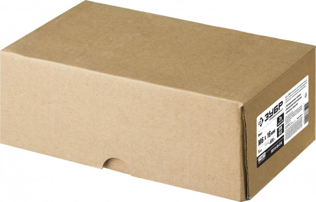 Винт DIN 912, М6x16 мм, 5 кг (920 шт.), кл. пр. 8.8, оцинкованный, ЗУБР ( 30318-06-016 )