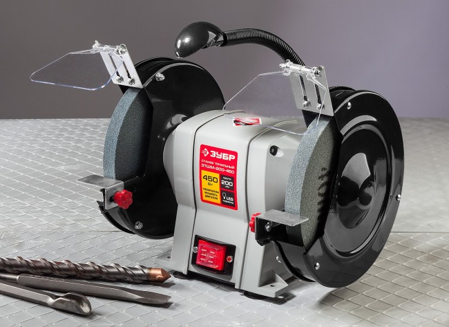 ЗУБР заточной станок, d200 мм,  450 Вт,  ( ЗТШМ-200-450 )