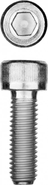 Винт DIN 912, М6x20 мм, 5 кг (820 шт.), кл. пр. 8.8, оцинкованный, ЗУБР ( 30318-06-020 )