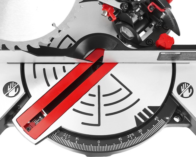 Пила торцовочная, ЗУБР ЗПТ-210-1400 Л, d= 210 x 30 мм, 1300 Вт, 5500 об/мин, лазер,  ( ЗПТ-210-1400 Л )