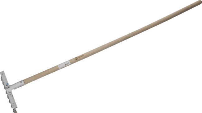 Грабли ЗУБР из нержавеющей стали, 8 витых зубцов, деревянный черенок, ( 4-39481-08 ) Грабли ЗУБР из нержавеющей стали, 8 витых зубцов, деревянный черенок, ( 4-39481-08 )