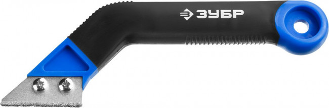 Скребок ЗУБР "ЭКСПЕРТ" по кафелю с карбидным напылением, 2 лезвия,  ( 33417 )