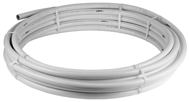 Труба металлопластиковая ЗУБР, 32мм, толщ. стенки 3мм, мет. слоя 0,3мм, макс. давл/10атм при т-ре 95 град, 50 м ,  ( 51455-32-50 )