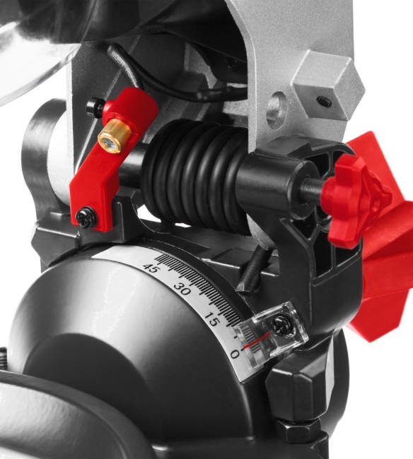 Пила торцовочная, ЗУБР ЗПТ-255-1800 ЛМ2, d= 255 x 30 мм, 1600 Вт, 5000 об/мин, лазер, удлинители стола,  ( ЗПТ-255-1800 ЛМ2 )