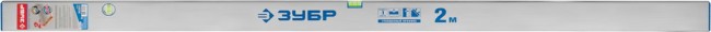 Правило-уровень ППУ, без ручек, 2 м, ЗУБР 10753-2.0,  ( 10753-2.0 )