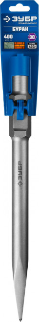 ЗУБР БУРАН HEX 30 Зубило пикообразное 400 мм, ( 29375-00-400  )