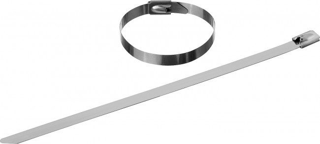 Кабельные стяжки нержавеющие КС-Н, 4.6 х 150 мм, 50 шт, ЗУБР,  ( 30971-46-150 )