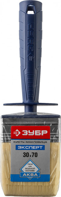 Макловица ЗУБР "АКВА", искусственная щетина, пластмассовый корпус, 30х70мм,  ( 01817-07 )