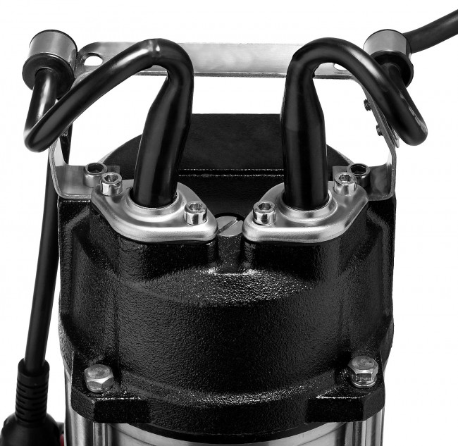 Насос фекальный погружной, ЗУБР НПФ-1100-Р, 1100 Вт, пропускная способность 245 л/мин, напор 8 м, чугунный корпус, провод 5 м, с режущим механизмом,  ( НПФ-1100-Р )