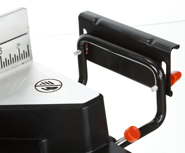 Пила торцовочная, ЗУБР ЗПТ-255-1800 ПЛР, d= 255 x 30 с протяжкой, ременная передача, 1800Вт, лазер, удлинители стола,  ( ЗПТ-255-1800 ПЛР )