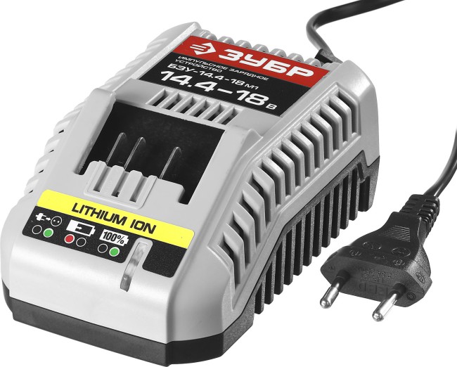 Зарядное устройство "М1" 12-18 В, для Li-Ion АКБ, ЗУБР,  ( БЗУ-14.4-18 М1 )