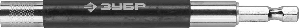 Адаптер ЗУБР "ЭКСПЕРТ" специальный с направляющей для крепежа и держателем для направления бит, 120мм ,  ( 26752-120_z01 )