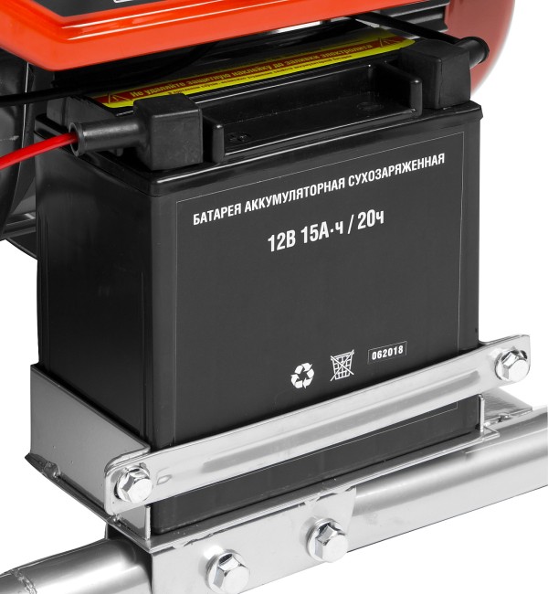 Бензиновый генератор с электростартером, 4500 Вт, ЗУБР,  ( ЗЭСБ-4500-Э )