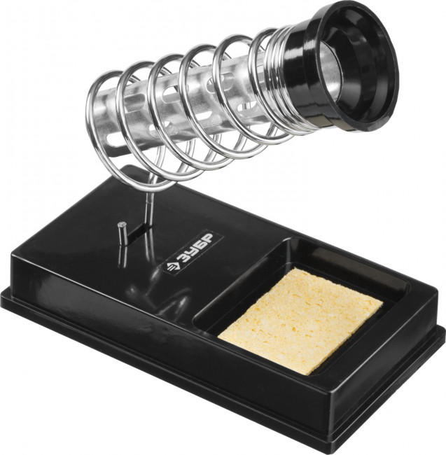 Подставка ЗУБР "МАСТЕР" для паяльников, пластик,  ( 55465 ) Подставка ЗУБР "МАСТЕР" для паяльников, пластик,  ( 55465 )