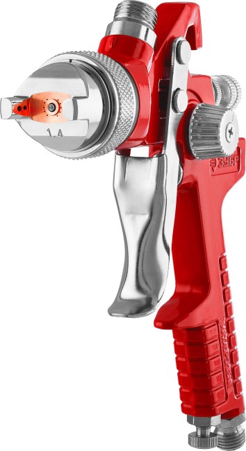 Краскопульт пневматический ЗУБР "МАСТЕР" "МХ 250", c верхним бачком, 1,4мм,  ( 06563-1.4 ) Краскопульт пневматический ЗУБР "МАСТЕР" "МХ 250", c верхним бачком, 1,4мм,  ( 06563-1.4 )