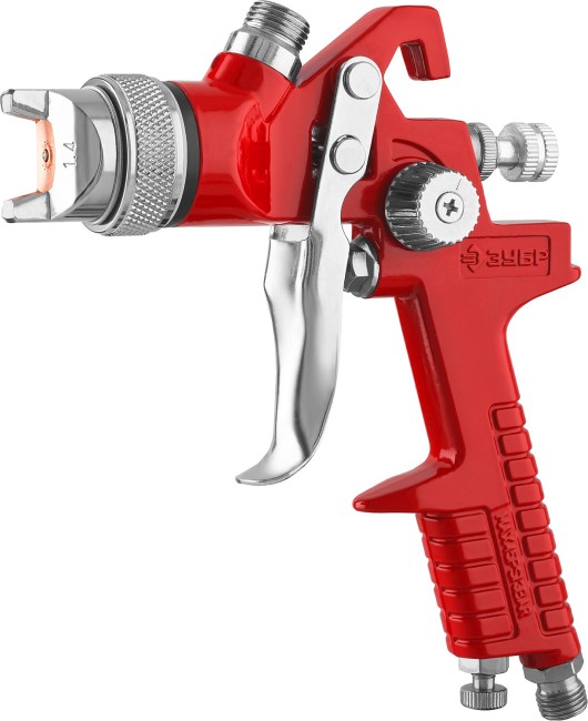 Краскопульт пневматический ЗУБР "МАСТЕР" "МХ 250", c верхним бачком, 1,4мм,  ( 06563-1.4 ) Краскопульт пневматический ЗУБР "МАСТЕР" "МХ 250", c верхним бачком, 1,4мм,  ( 06563-1.4 )