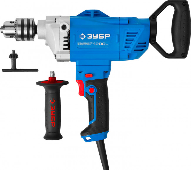 Дрель-миксер реверсивная, ЗУБР Профессионал ЗДМ-1200 РММ2, 160 Нм, патрон 16 мм, 0-850 об/мин, 1200 Вт,  ( ЗДМ-1200 РММ2 )