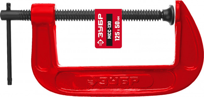 МСС-130 струбцина тип G 125 мм, ЗУБР ( 32244-125 ) МСС-130 струбцина тип G 125 мм, ЗУБР ( 32244-125 )