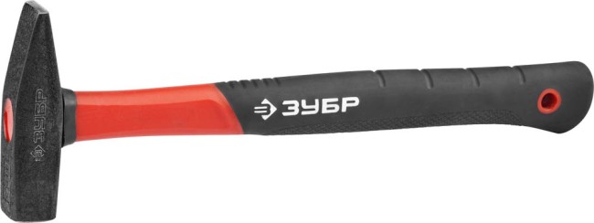 Молоток слесарный 300 г с фиберглассовой рукояткой, ЗУБР Мастер 20020-03,  ( 20020-03 )