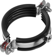 Хомут трубный с гайкой, 2", 7шт, оцинкованный, ЗУБР,  ( 37850-59-65 )