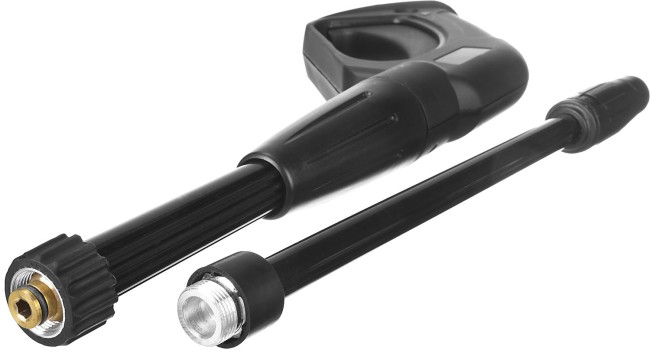 Мойка высокого давления (минимойка) электр, ЗУБР АВД-165,макс. 165Атм,396л/ч,2400Вт,колеса,бачок для средства,АКВА-СТОП,5м шланг,пистолет 375,  ( АВД-165 )