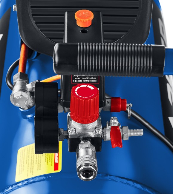 Компрессор воздушный, 320 л/мин, 50 л, 2200 Вт, ЗУБР ( КПМ-320-50 )