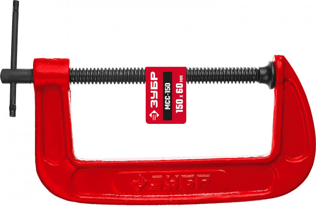 МСС-150 струбцина тип G 150 мм, ЗУБР ( 32244-150 ) МСС-150 струбцина тип G 150 мм, ЗУБР ( 32244-150 )