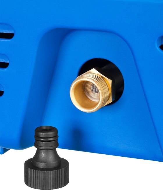 Мойка высокого давлен (минимойка) электр, ЗУБР Профессионал АВД-П130,макс.130Атм,350л/ч,1400Вт,колеса,телескоп. рук-ка,АКВА-СТОП,5м шланг,пист-т 375,  ( АВД-П130 )