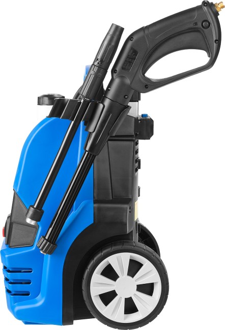 Мойка высокого давлен (минимойка) электр, ЗУБР Профессионал АВД-П130,макс.130Атм,350л/ч,1400Вт,колеса,телескоп. рук-ка,АКВА-СТОП,5м шланг,пист-т 375,  ( АВД-П130 )