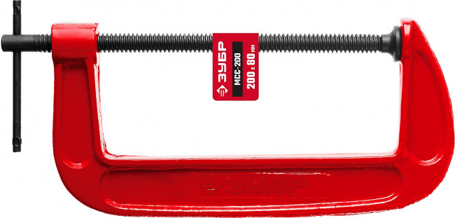 МСС-200 струбцина тип G 200 мм, ЗУБР ( 32244-200 ) МСС-200 струбцина тип G 200 мм, ЗУБР ( 32244-200 )