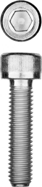 Винт DIN 912, М8x40 мм, 5 кг (260 шт.), кл. пр. 8.8, оцинкованный, ЗУБР ( 30318-08-040 )