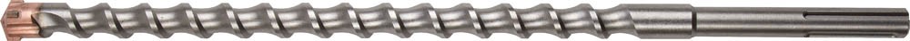 Бур ЗУБР по бетону, хвостовик "SDS-Max", 4 резца, спираль шнек, 25х520мм,  ( 29350-520-25_z01 )